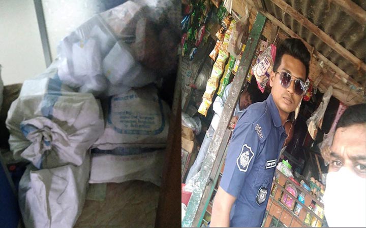 সিরাজগঞ্জে বিপুল পরিমান অবৈধ কমদামী বকুল বিড়ি জব্দ